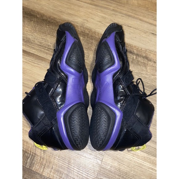 Adidas Top Ten 2000 Lakers Men’s Black Purple Mid-Calf Sneakers Sz 14 main image 13